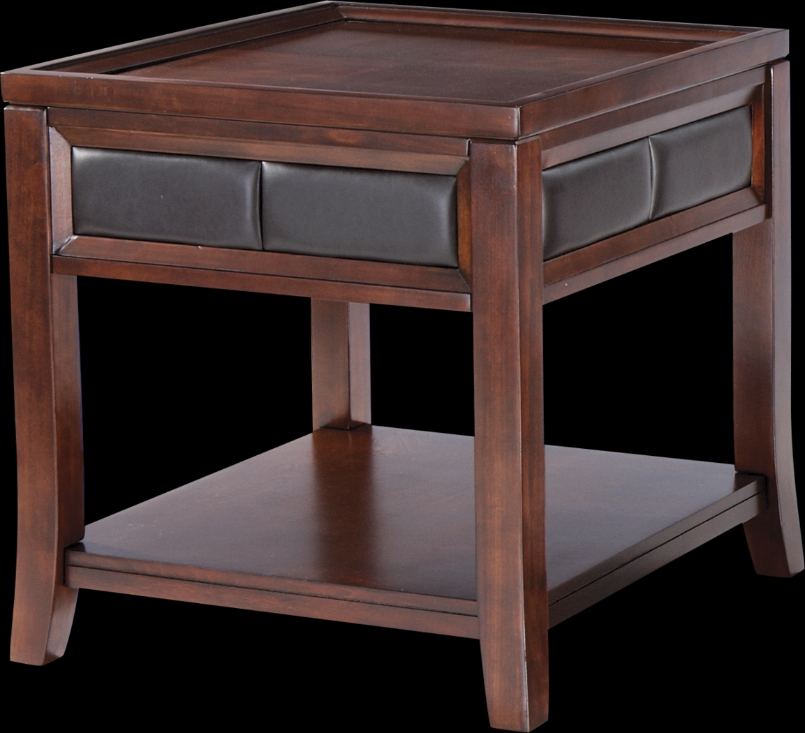 Benton Square Merlot End Table - Thumbnail - Image 1