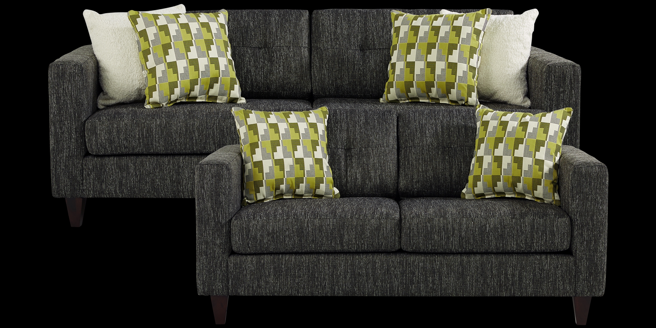 Benton Way Gray 2 Pc Living Room - Thumbnail - Image 1