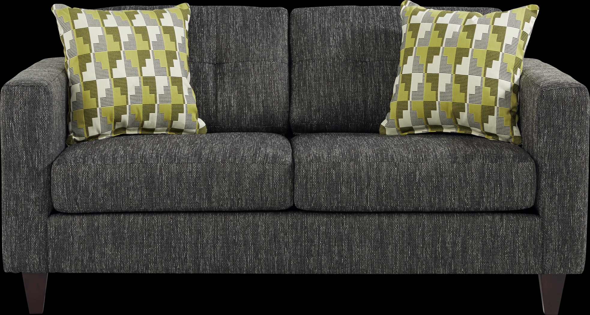 Benton Way Gray Loveseat - Thumbnail - Image 1
