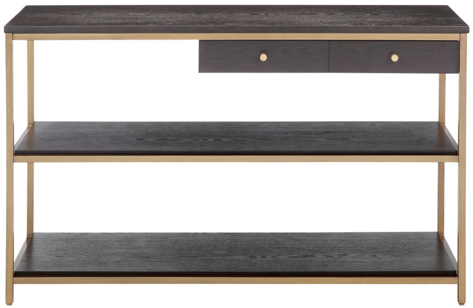 Bentpath Espresso Console Table - Thumbnail - Image 2