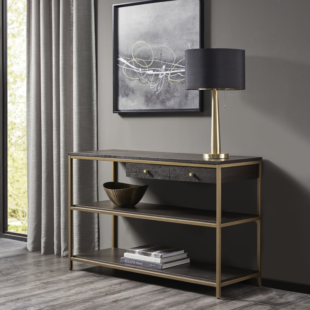 Bentpath Espresso Console Table - Thumbnail - Image 6