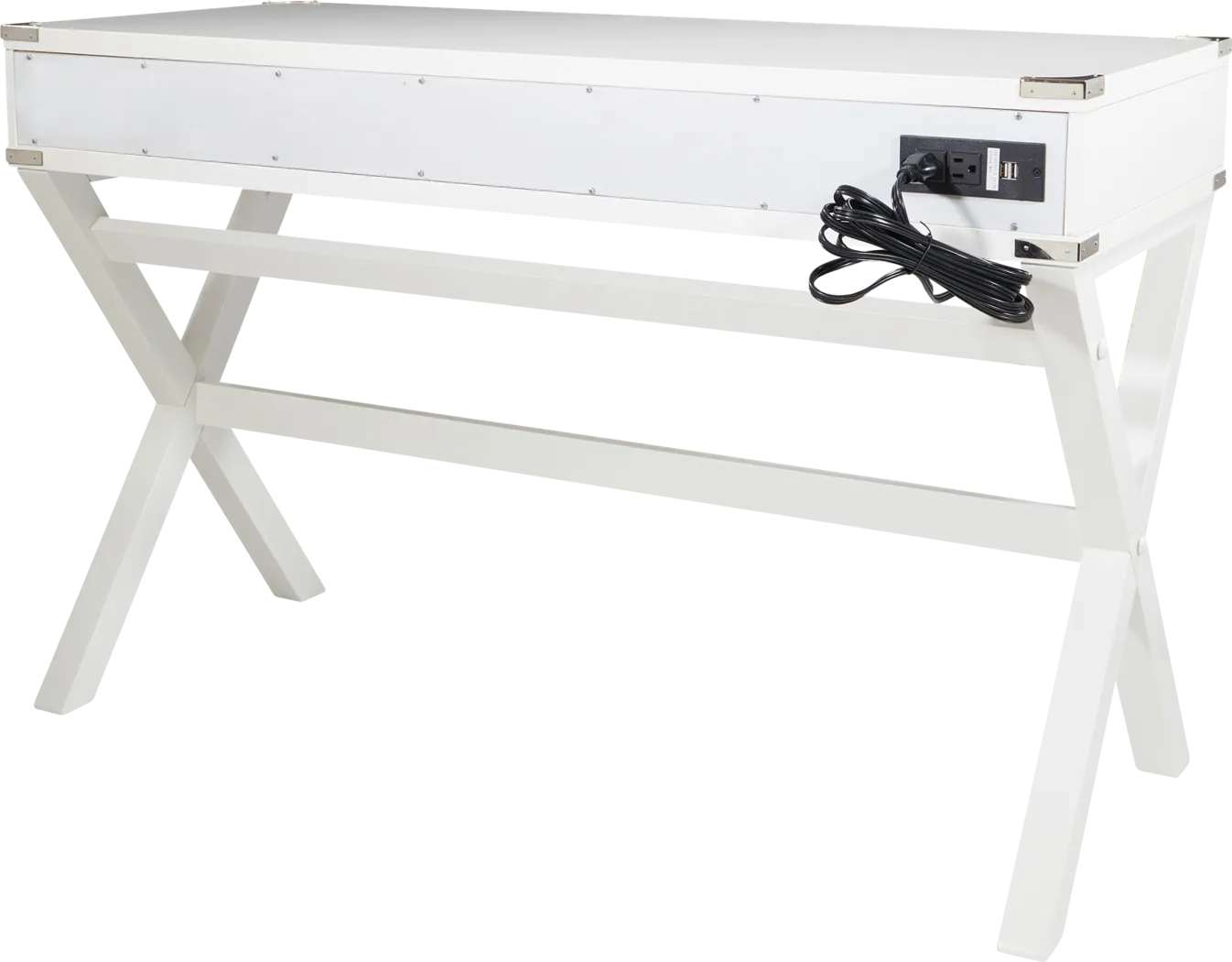 Benttom White Desk - Thumbnail - Image 3