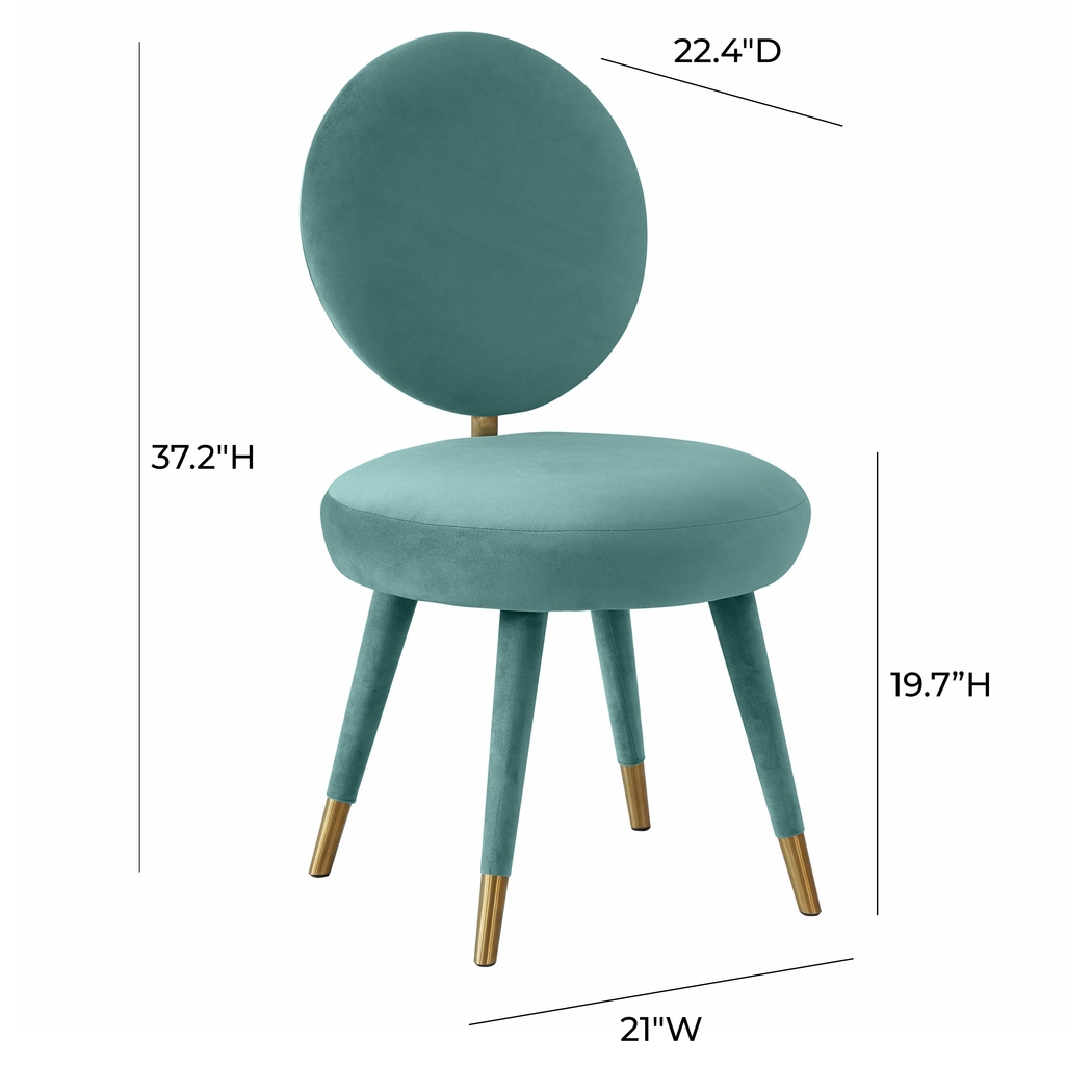 Benview Blue Side Chair - Thumbnail - Image 5