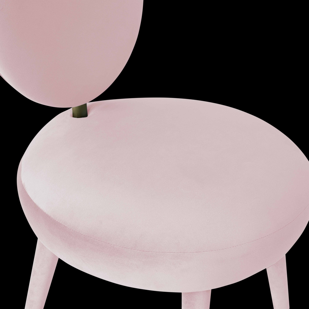 Benview Pink Side Chair - Thumbnail - Image 4