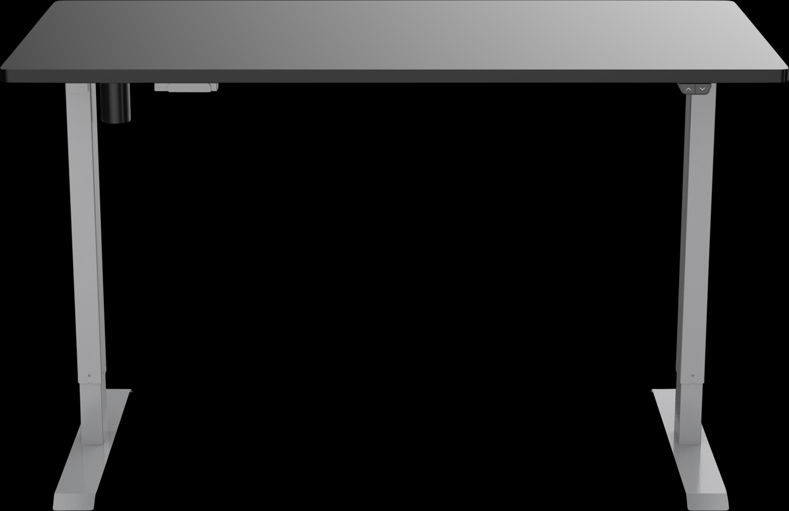 Benwin Black Adjustable Desk - Thumbnail - Image 5