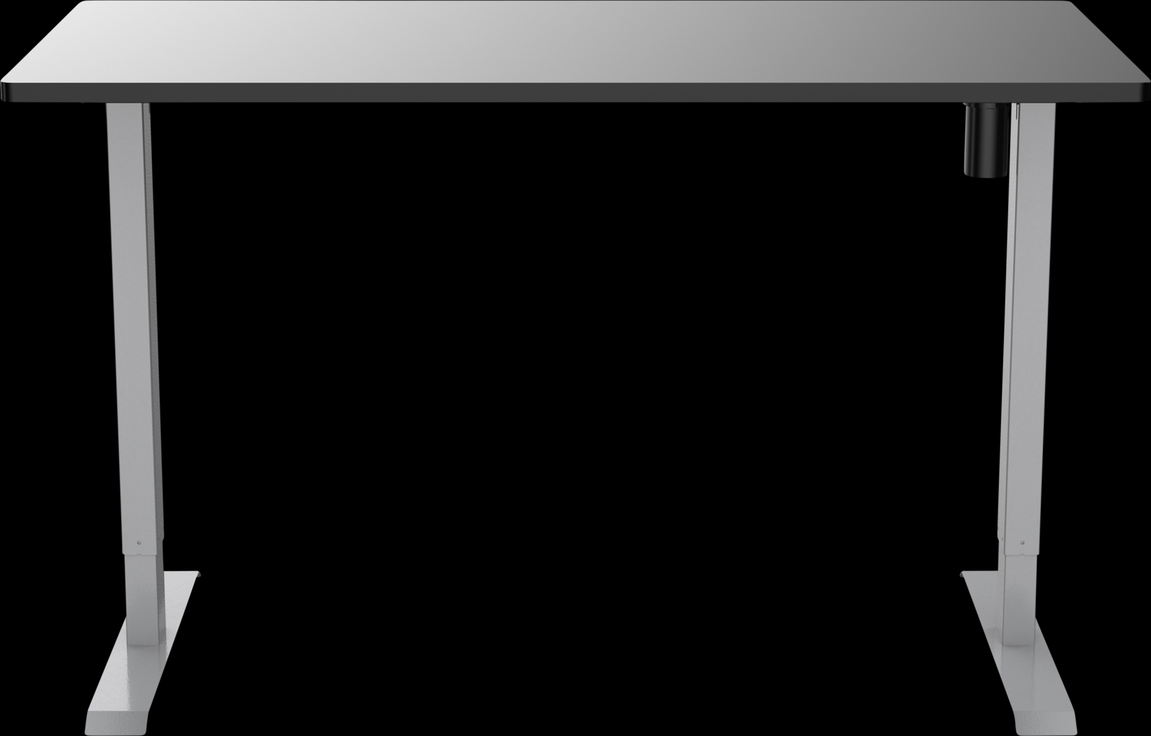 Benwin Black Adjustable Desk - Thumbnail - Image 6