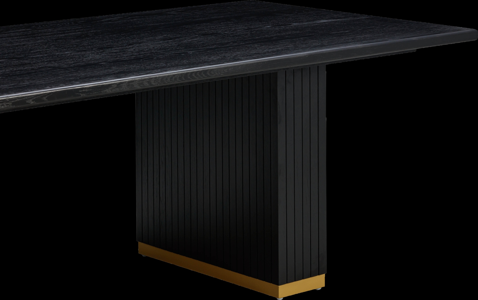 Bequette Black Dining Table - Thumbnail - Image 4