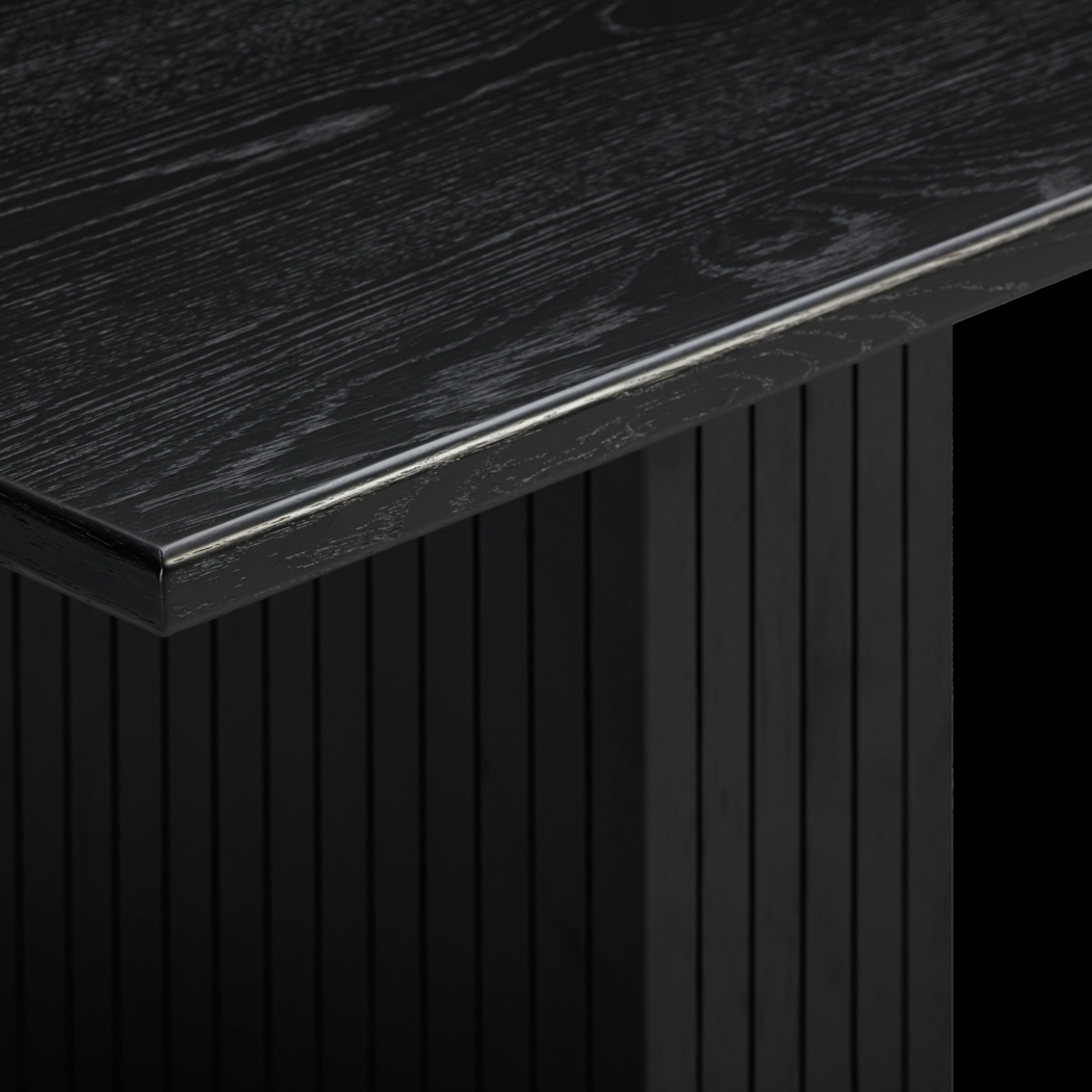 Bequette Black Dining Table - Thumbnail - Image 5