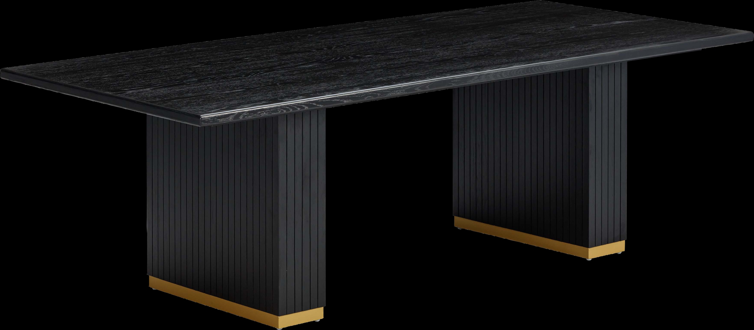 Bequette Black Dining Table - Thumbnail - Image 1