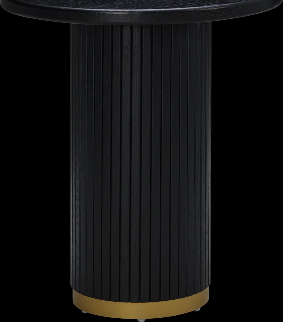 Bequette Black Sofa Table - Thumbnail - Image 4