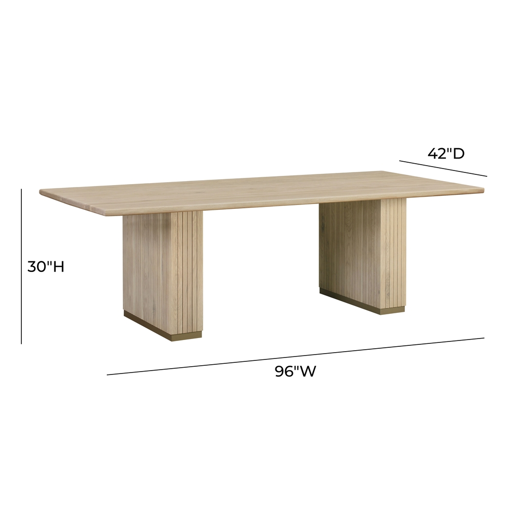 Bequette Brown Dining Table - Thumbnail - Image 7