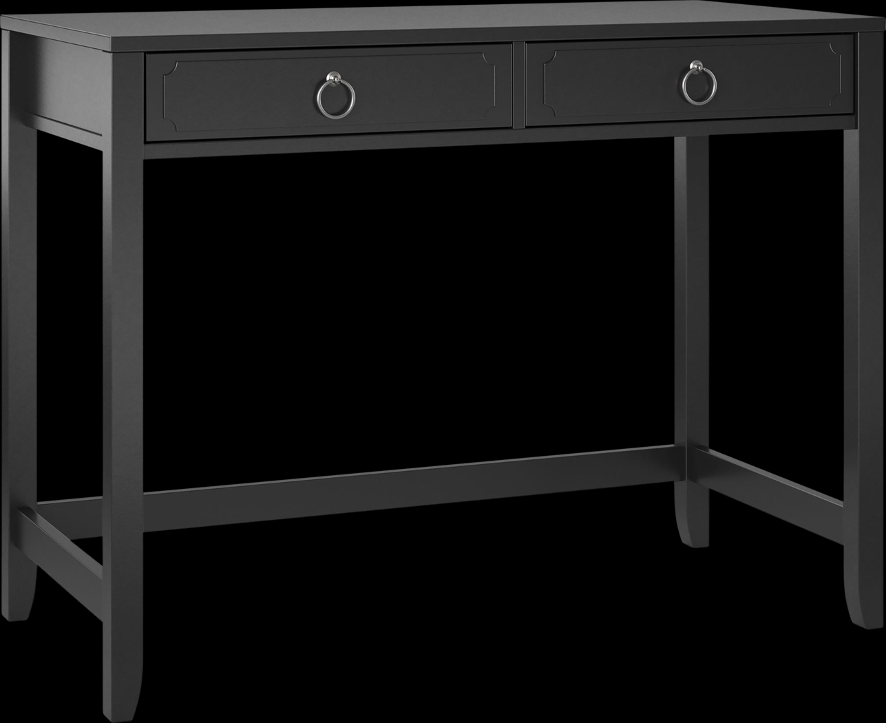 Berenger Black Desk - Thumbnail - Image 1