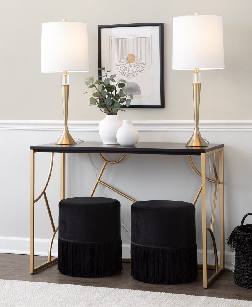 Berewick Black Desk - Thumbnail - Image 2