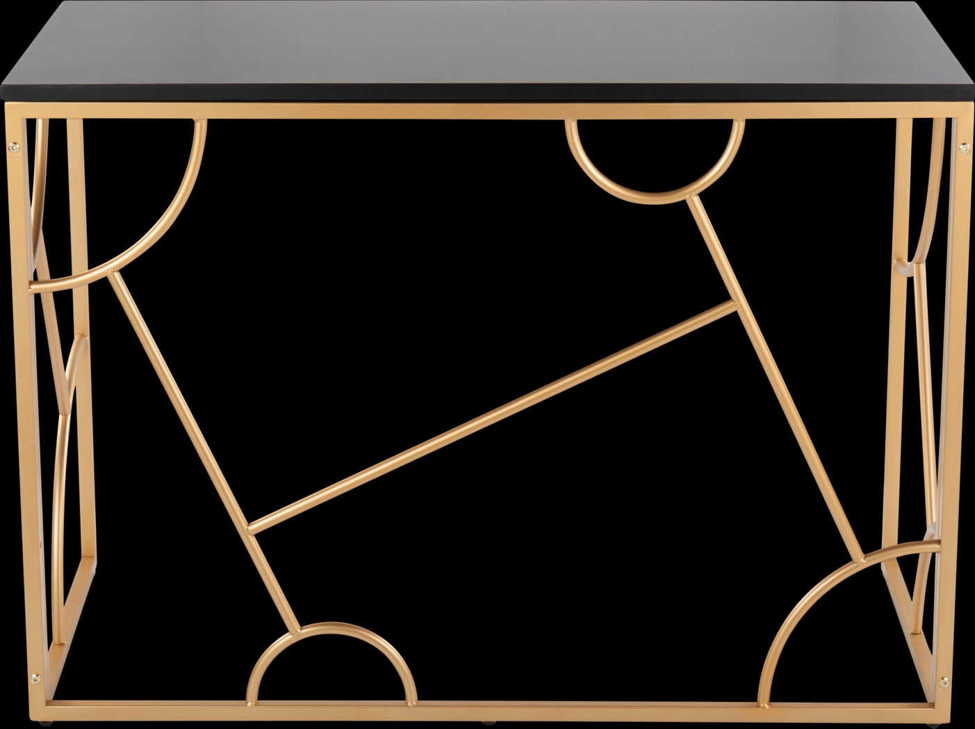 Berewick Black Desk - Thumbnail - Image 5