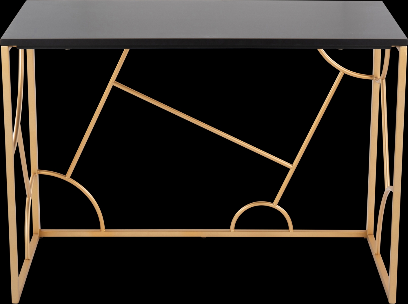 Berewick Black Desk - Thumbnail - Image 6