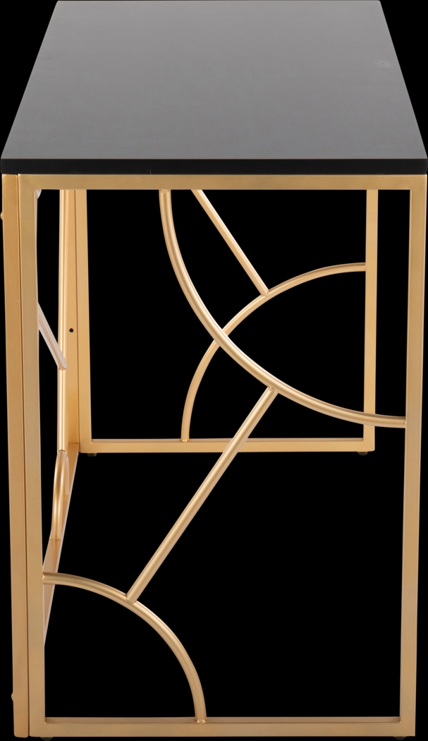 Berewick Black Desk - Thumbnail - Image 8