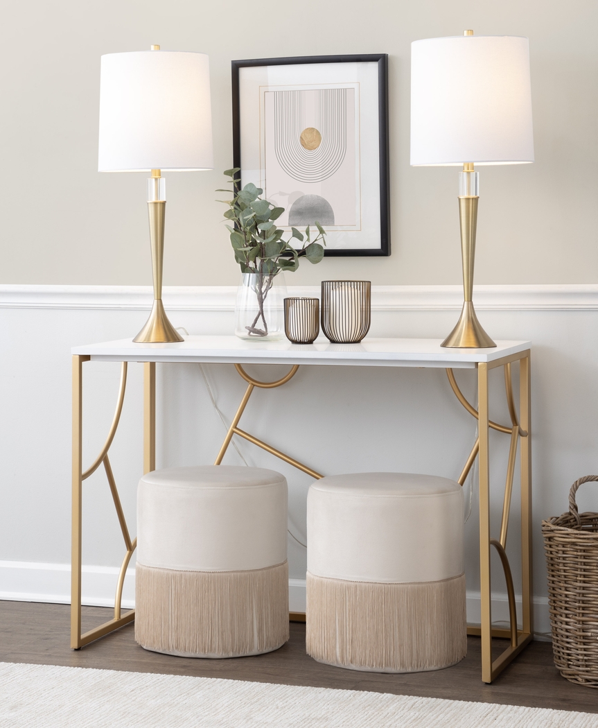 Berewick White Desk - Thumbnail - Image 2