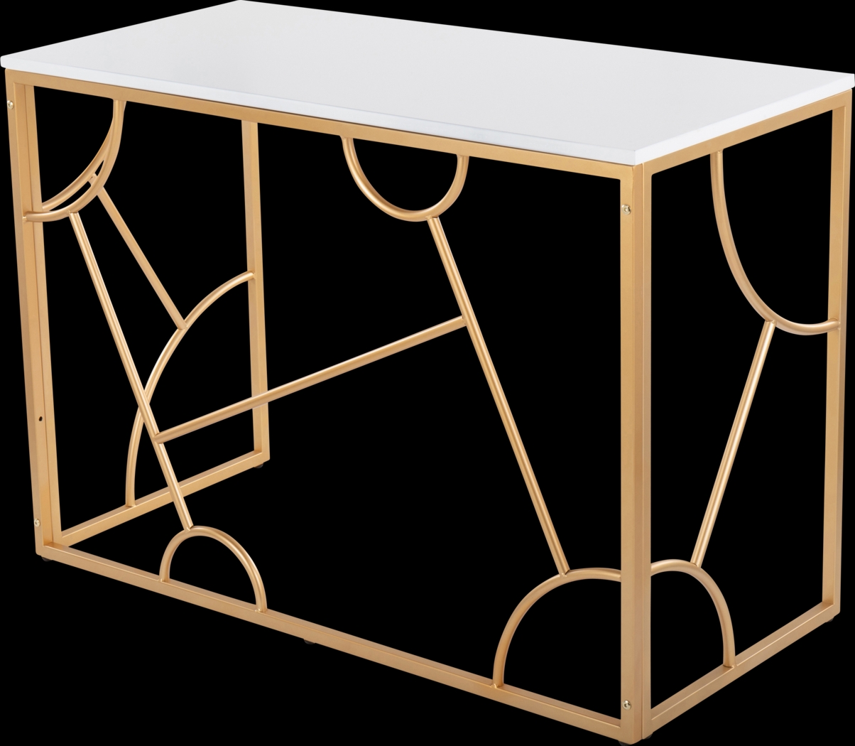 Berewick White Desk - Thumbnail - Image 4