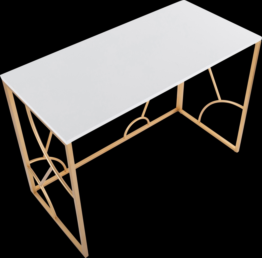 Berewick White Desk - Thumbnail - Image 7