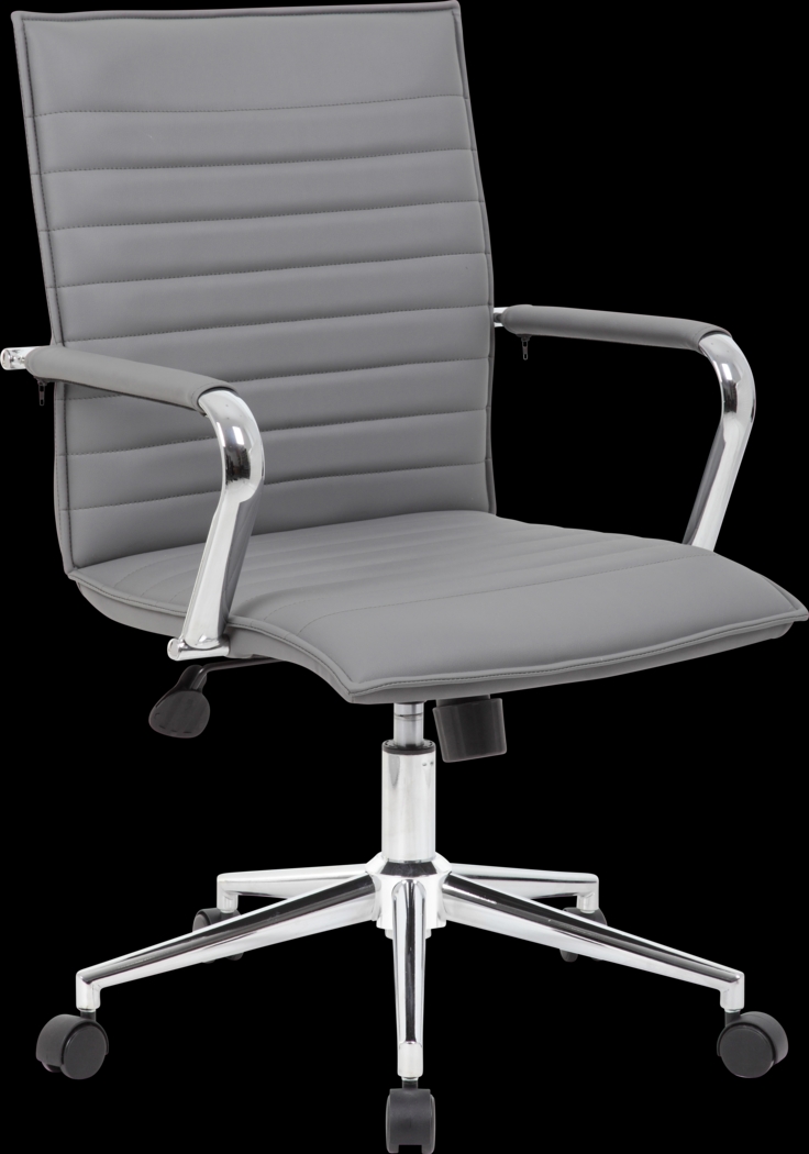 Bergdale Gray Office Chair - Thumbnail - Image 1