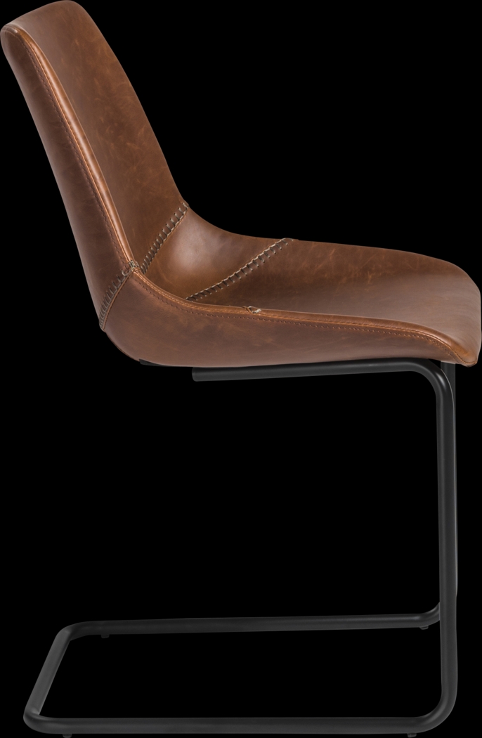 Bergstedt Dark Brown Dining Chair - Thumbnail - Image 4