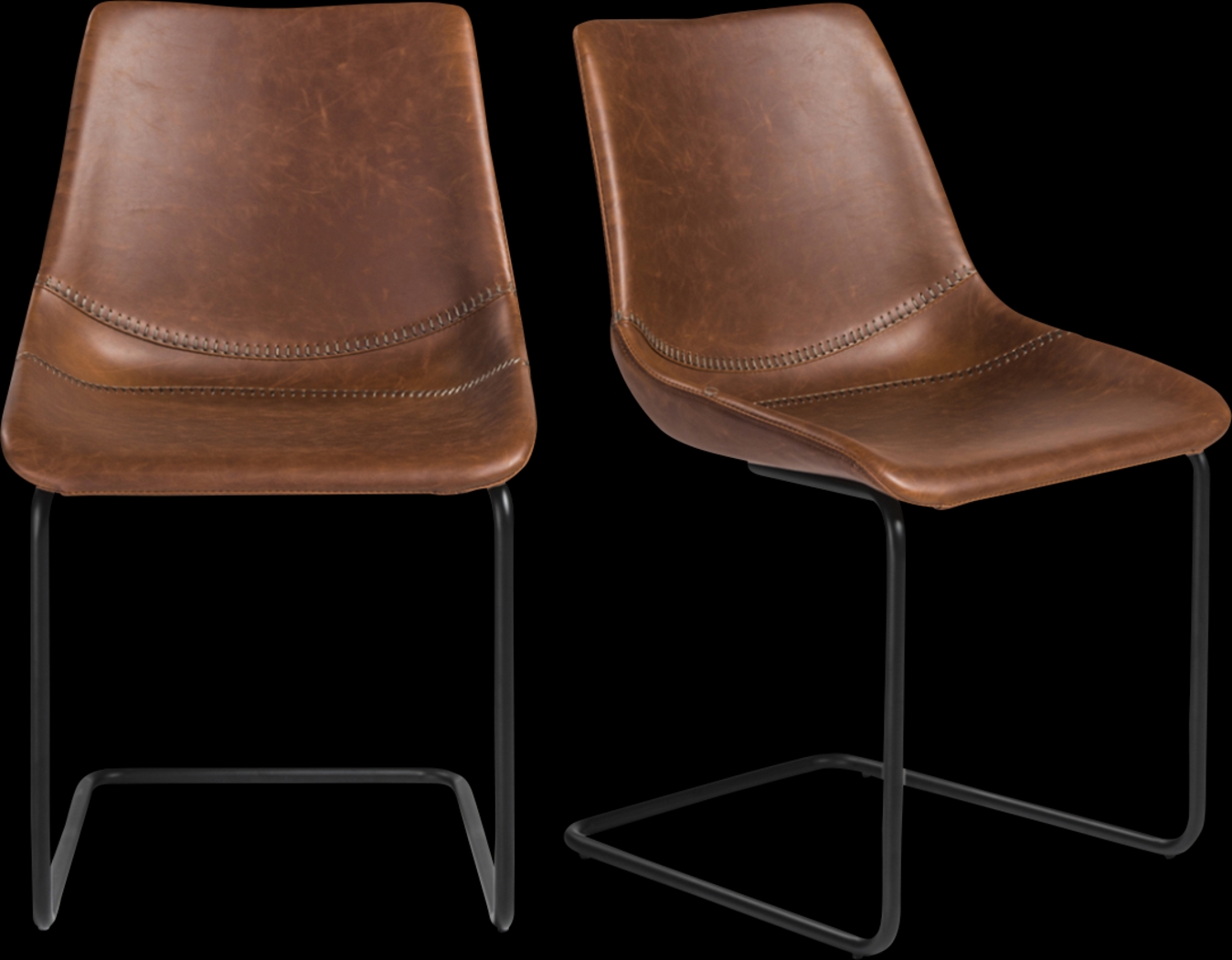 Bergstedt Dark Brown Dining Chair - Thumbnail - Image 7