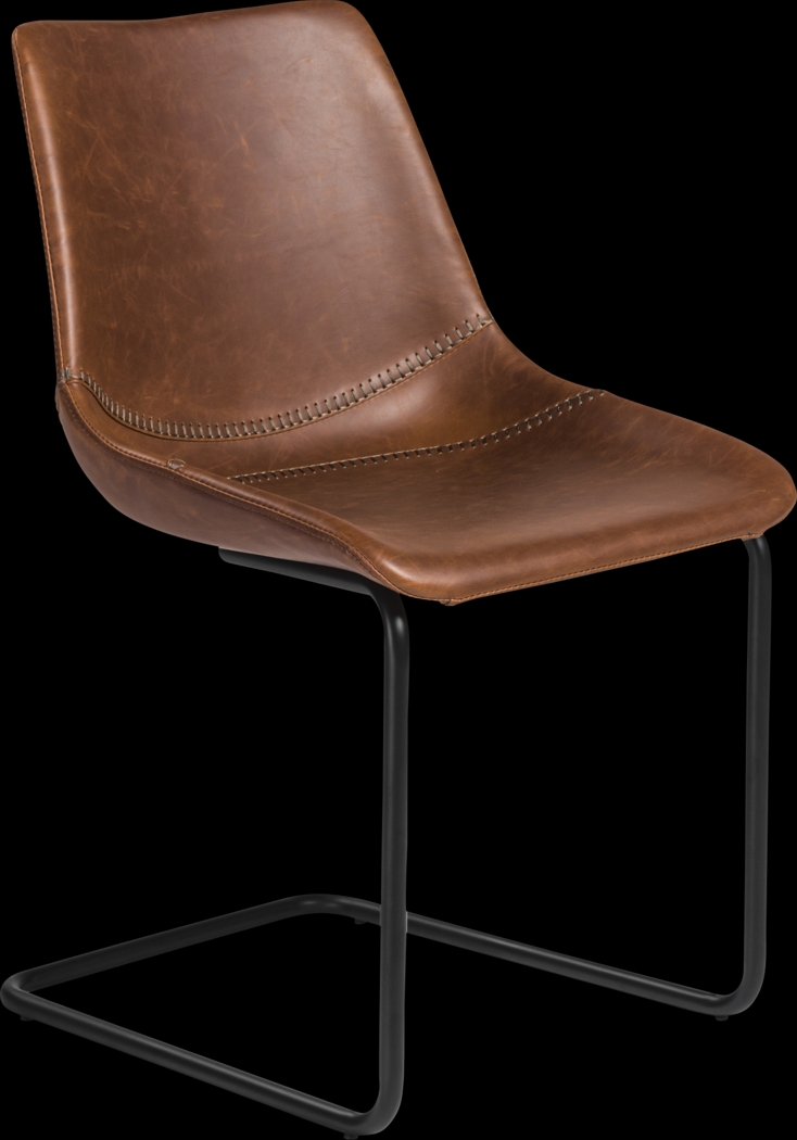 Bergstedt Dark Brown Dining Chair - Thumbnail - Image 1