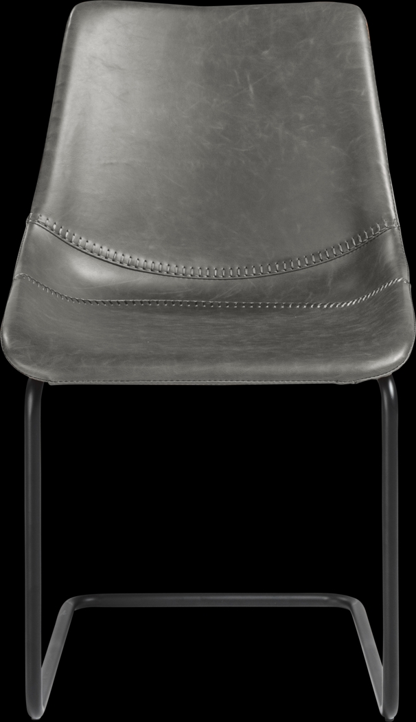 Bergstedt Dark Gray Dining Chair - Thumbnail - Image 3