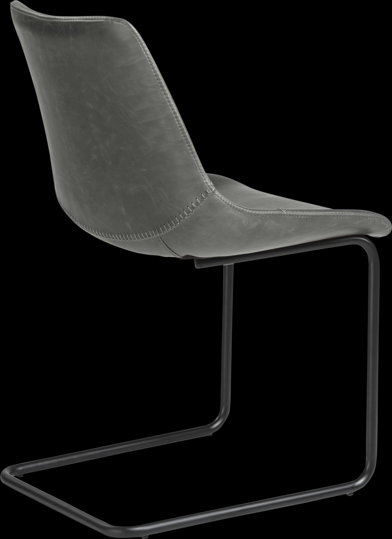 Bergstedt Dark Gray Dining Chair - Thumbnail - Image 5