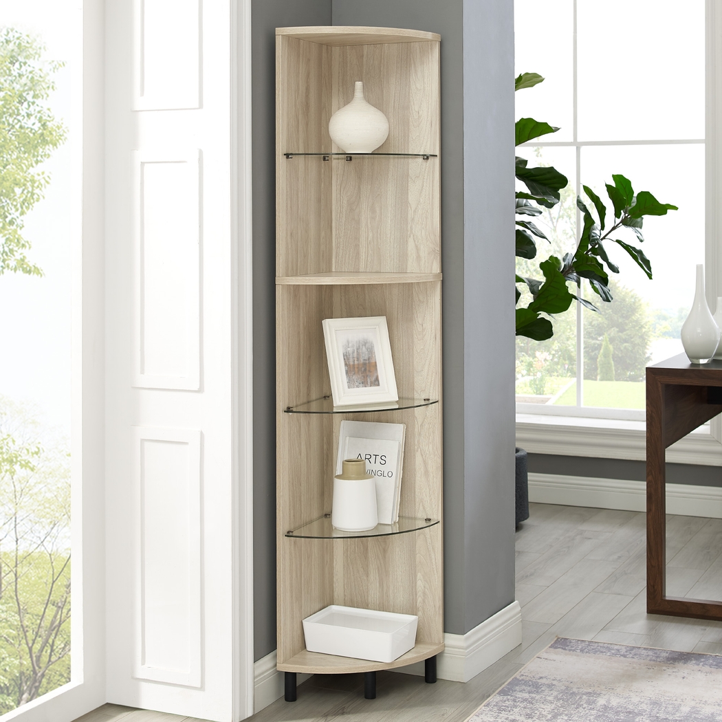 Bergstorm Beige Bookcase - Thumbnail - Image 5