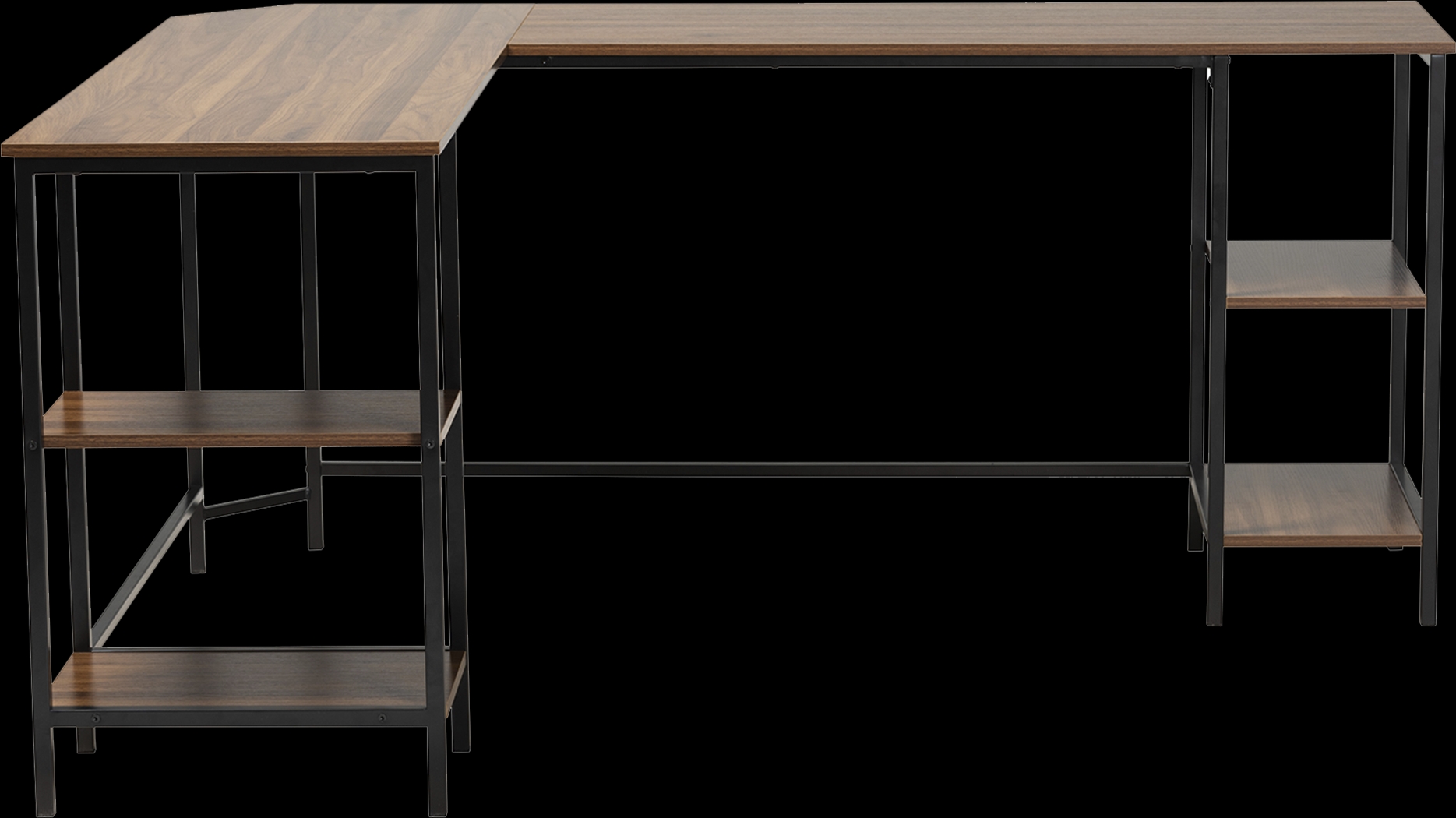 Bergstrasse Brown Desk - Thumbnail - Image 4