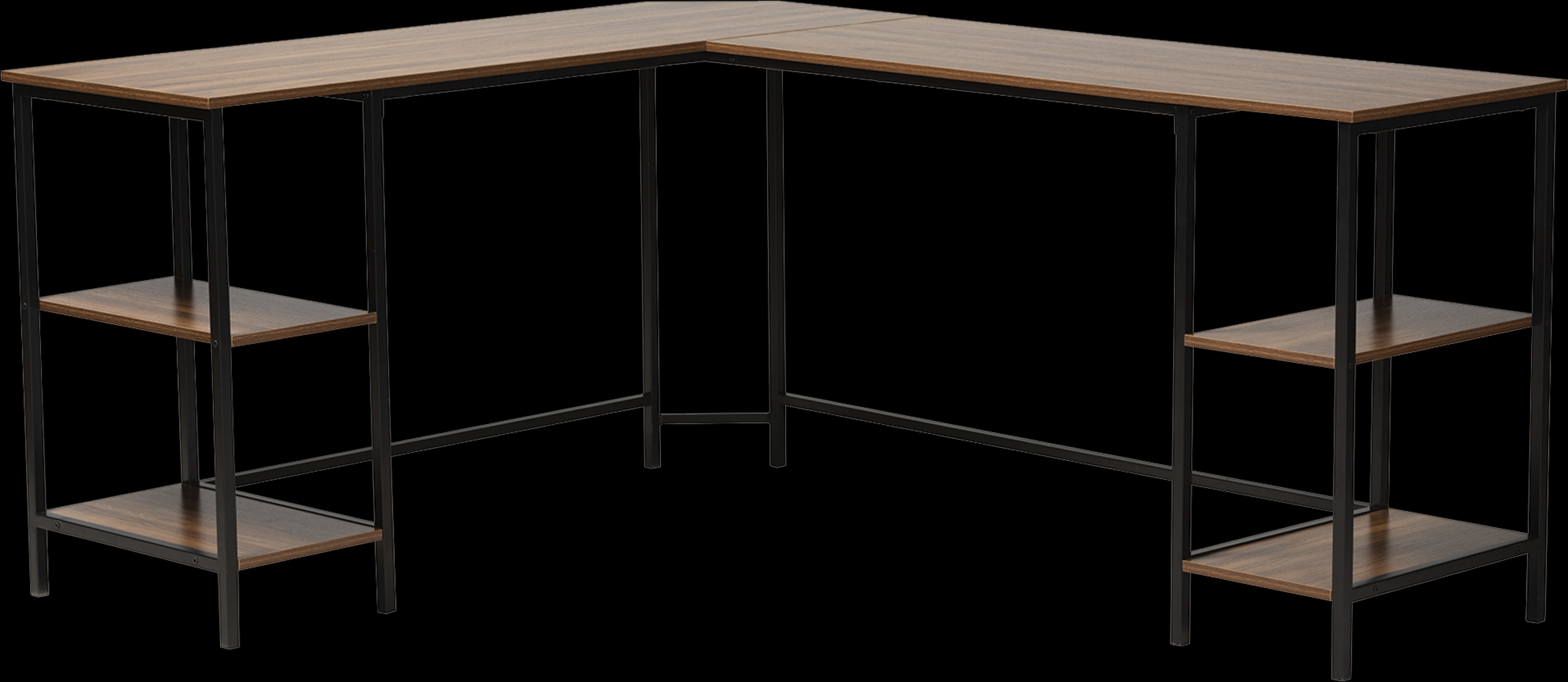 Bergstrasse Brown Desk - Thumbnail - Image 1