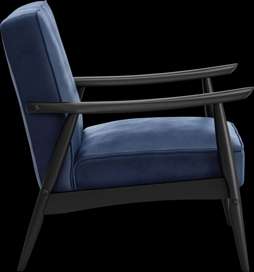 Beringer Blue Accent Chair - Thumbnail - Image 2