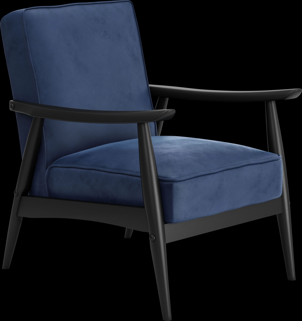 Beringer Blue Accent Chair - Thumbnail - Image 1