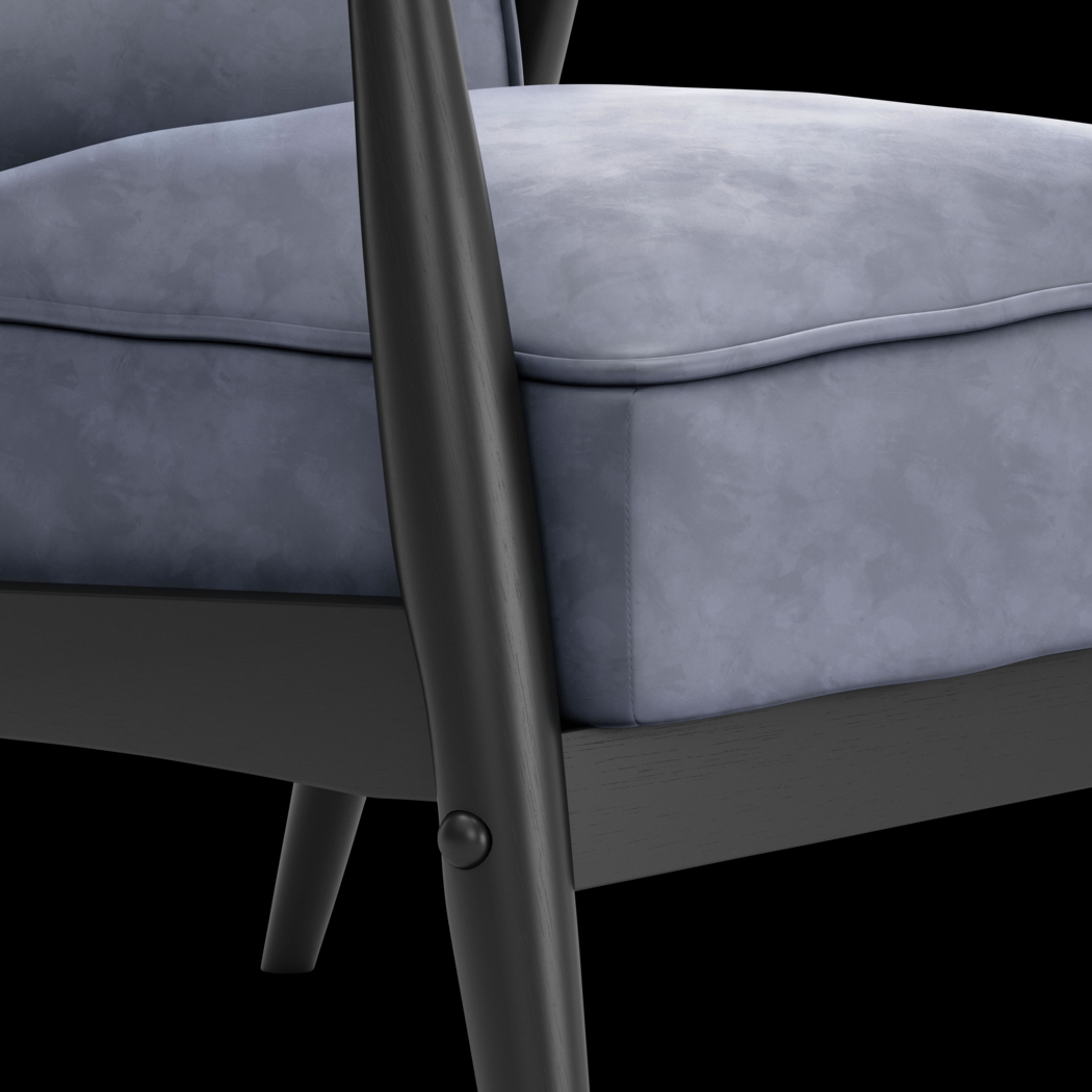 Beringer Gray Accent Chair - Thumbnail - Image 6