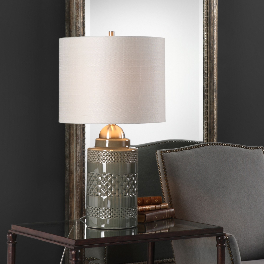 Berkner Gray Lamp - Thumbnail - Image 2