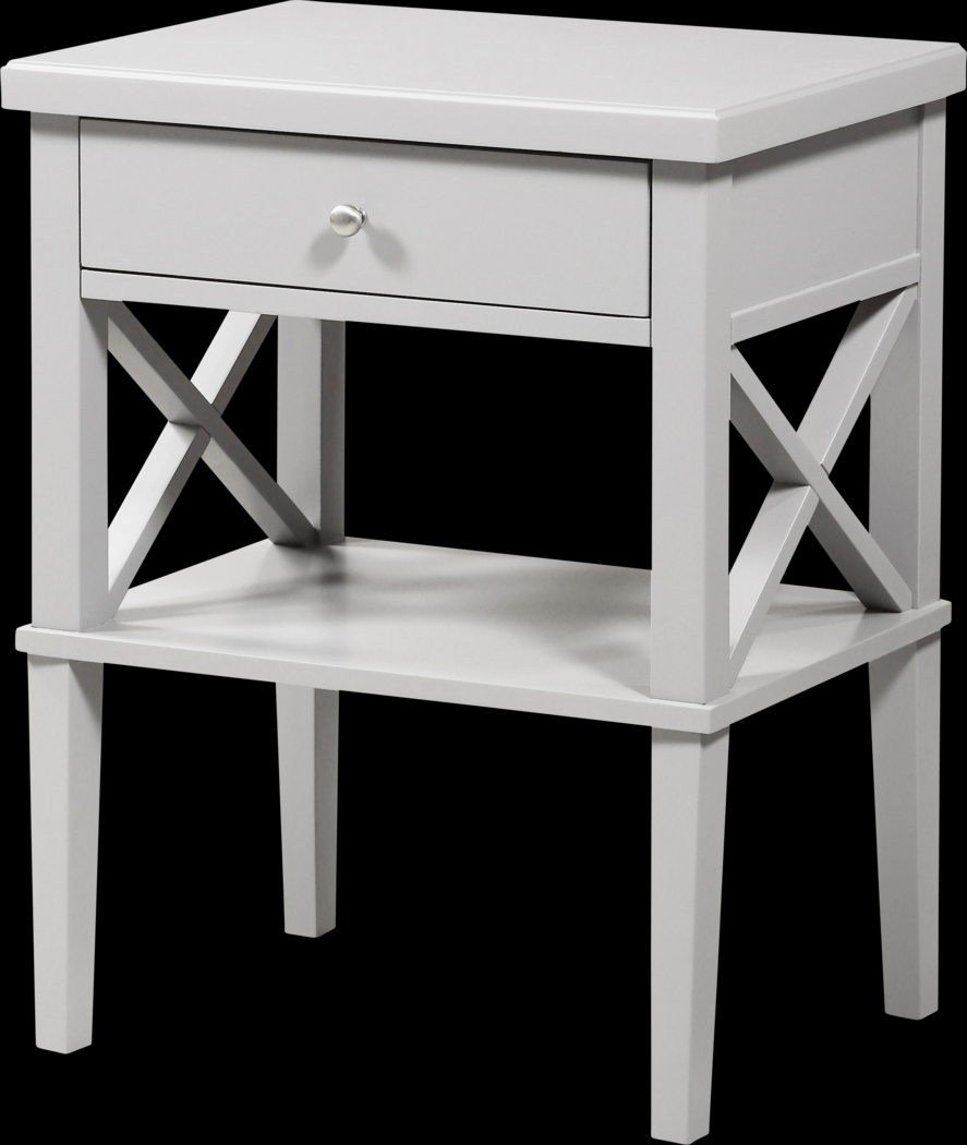 Berknor Gray End Table - Thumbnail - Image 1