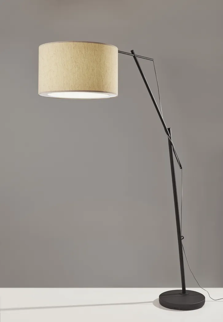 Berkstone Black Floor Lamp - Thumbnail - Image 3