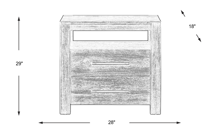 Dimension Image. Please refer to the Dimension Tab on this page for dimension details.