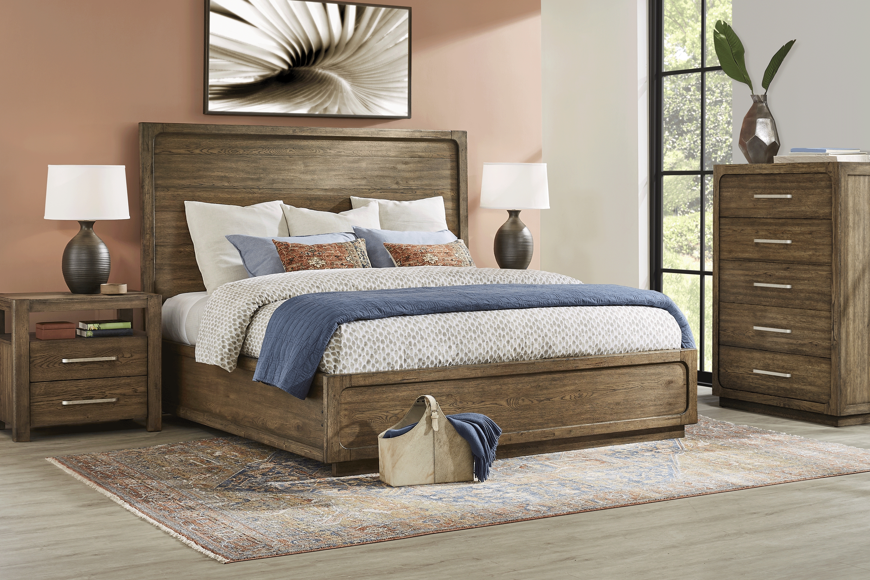 Berkview Place Brown 5 Pc King Bedroom - Thumbnail - Image 1