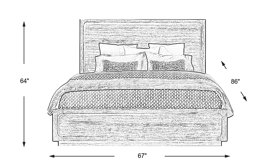 Dimension Image. Please refer to the Dimension Tab on this page for dimension details.