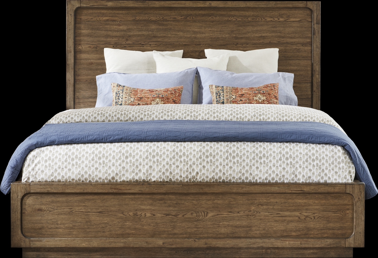 Berkview Place Brown 5 Pc Queen Panel Bedroom - Thumbnail - Image 2