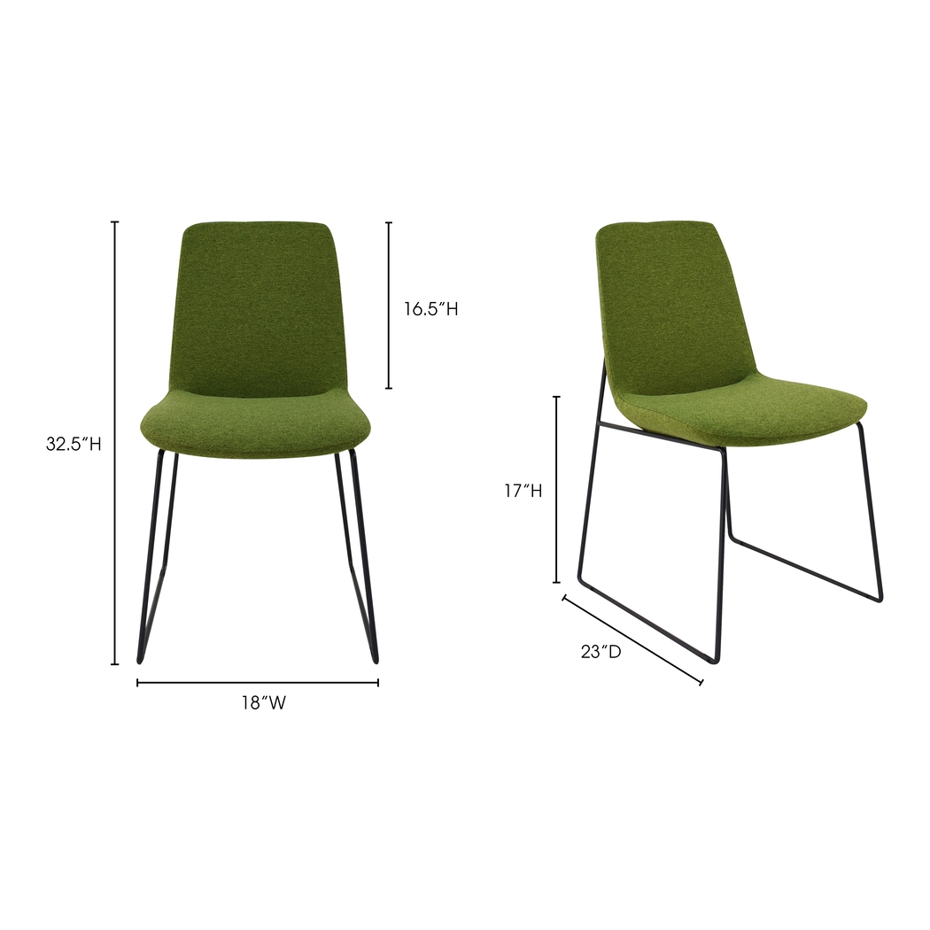 Bermwood Green Dining Chair, Set of 2 - Thumbnail - Image 5