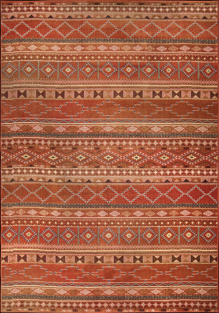 Bernard Red 5'3 x 7'6 Rug - Thumbnail - Image 1