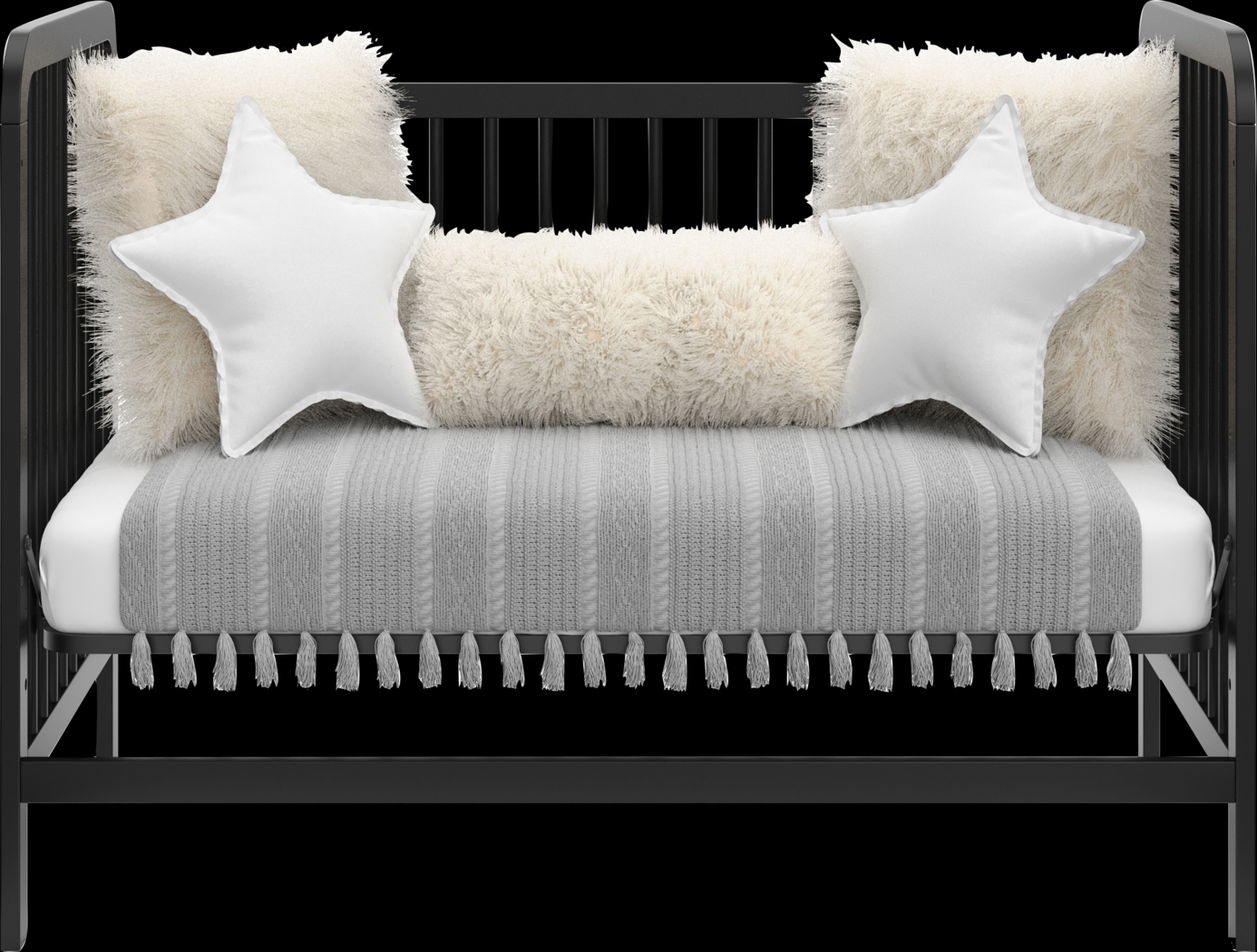 Bernelle Black Convertible Crib - Thumbnail - Image 4