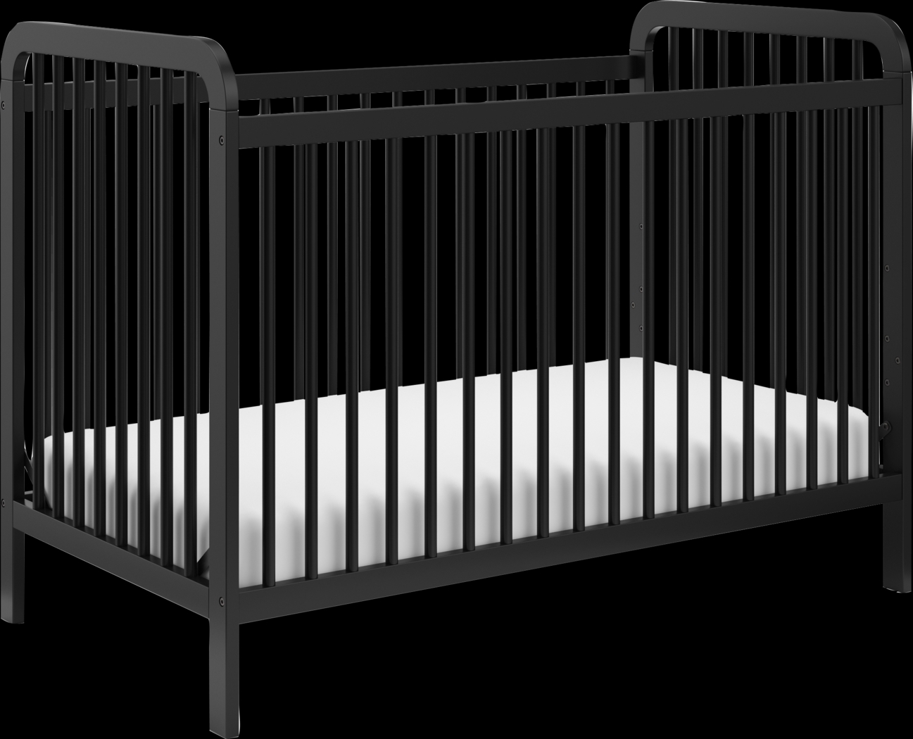 Bernelle Black Convertible Crib - Thumbnail - Image 1