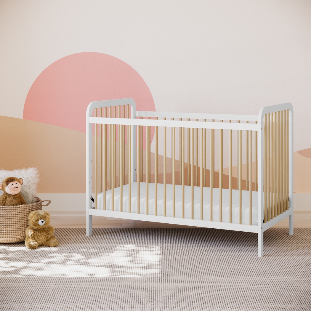 Bernelle White Convertible Crib - Thumbnail - Image 2