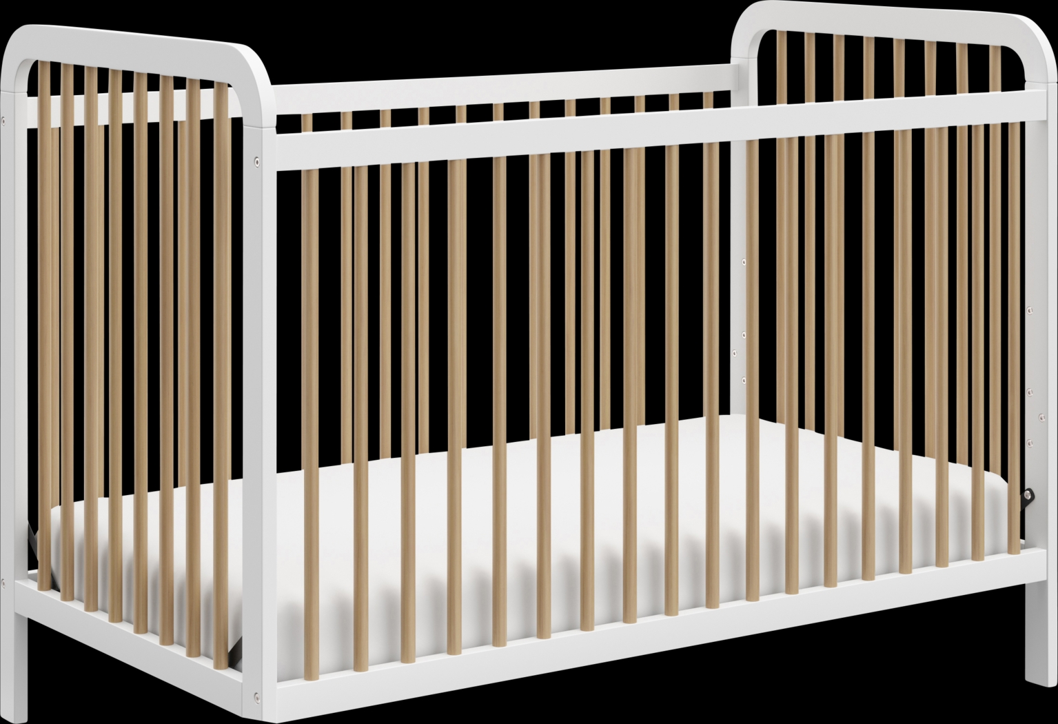 Bernelle White Convertible Crib - Thumbnail - Image 1