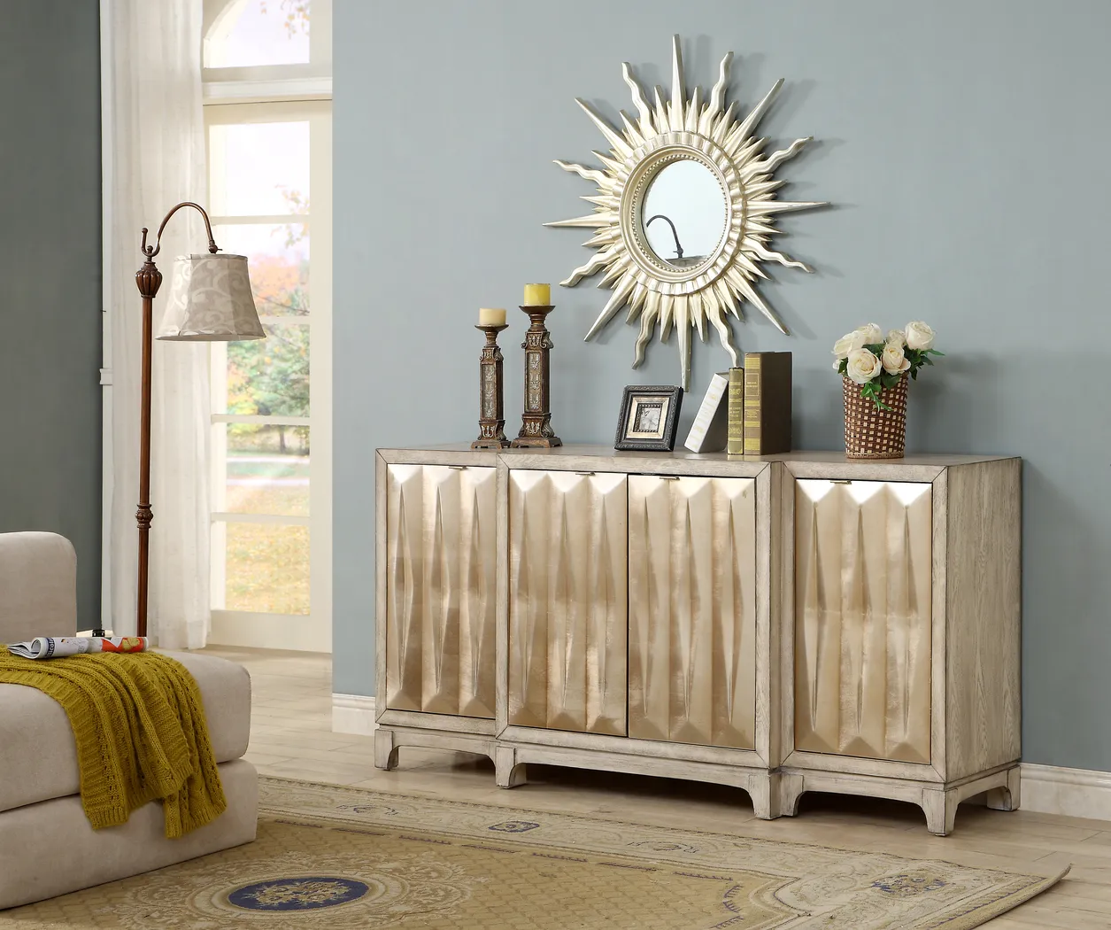 Bernice Gold Credenza - Thumbnail - Image 2