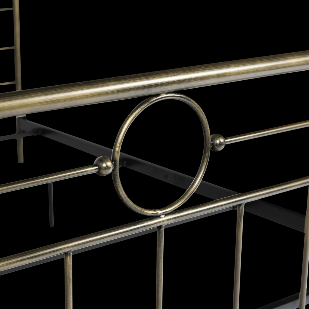 Bernius Bronze King Bed - Thumbnail - Image 5